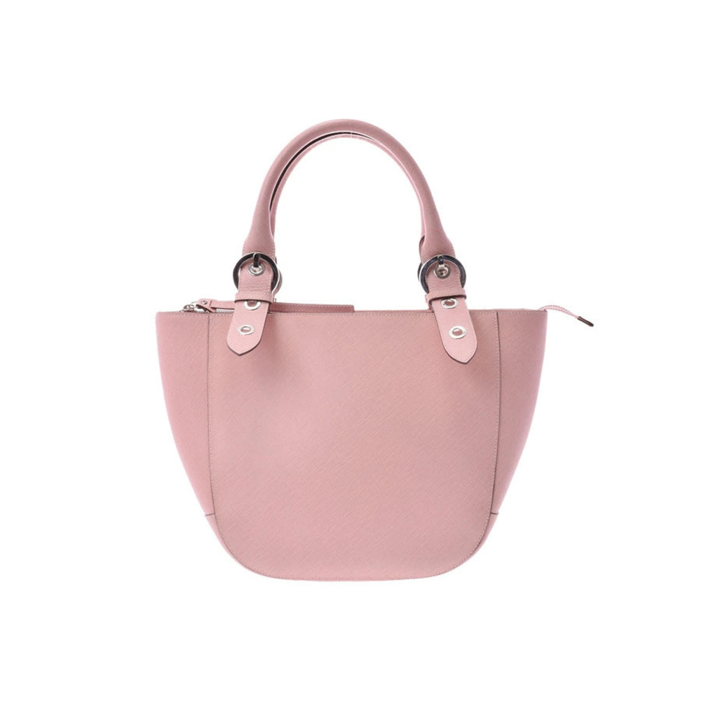 Salvatore Ferragamo handbag pink leather